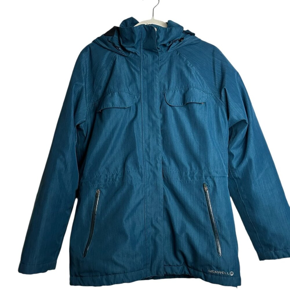 Merrell teal waterproof insulated coat Size S